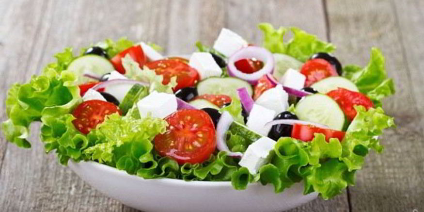 Рецепт греческого салата с брынзой