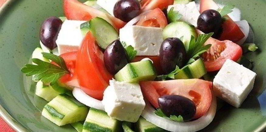 Рецепт греческого салата с фетой