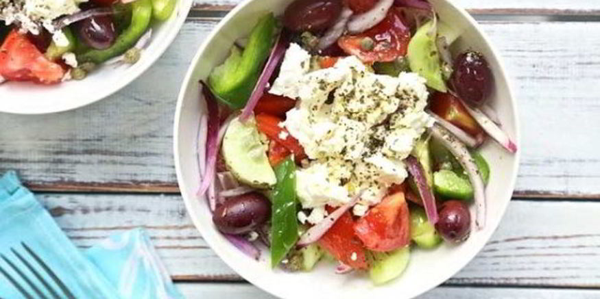 Рецепт салата греческого аутентичного