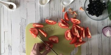 салат греческий с брынзой классический