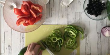 салат греческий с брынзой классический