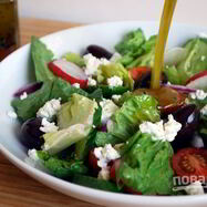 Рецепт Салата Греческого с редиской
