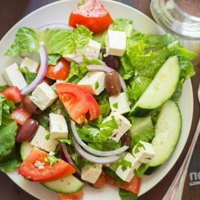 Салат Греческий с тофу