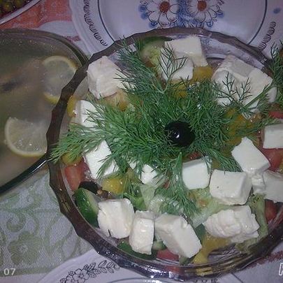 Салат греческий