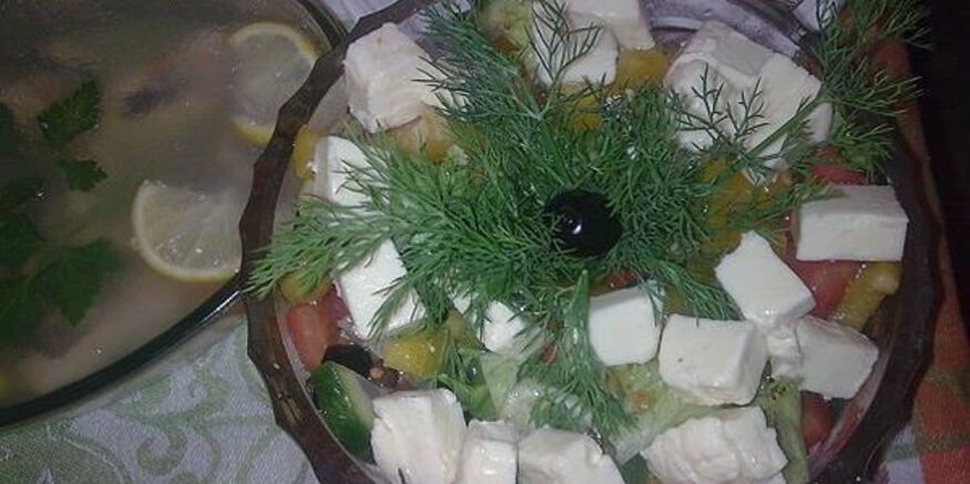 Рецепт салата греческого
