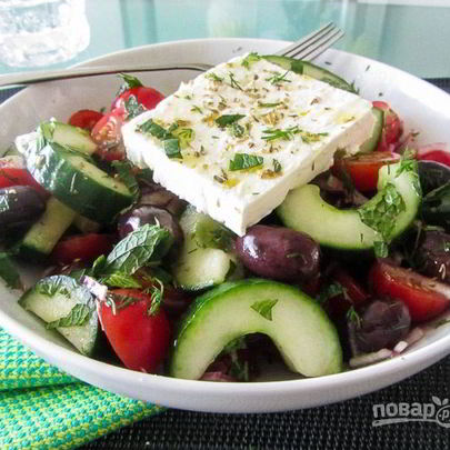 Салат по-гречески