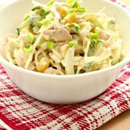 Рецепт Капустного салата с горбушей