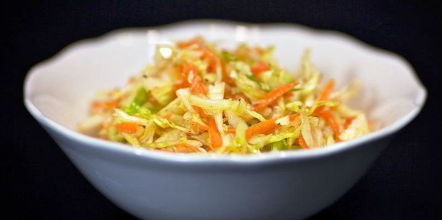 Рецепт капустного салата с морковью