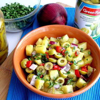 Испанский картофельный салат