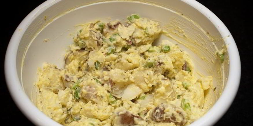 Рецепт картофельного салата американского