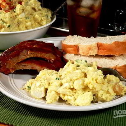 Картофельный салат на гарнир