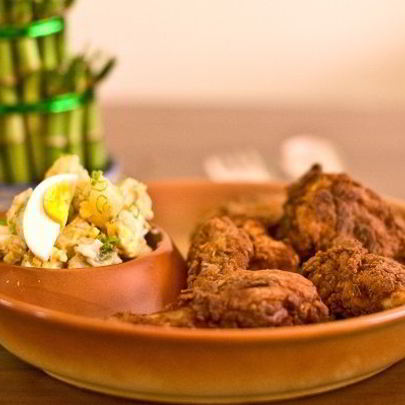 Картофельный салат с курочкой