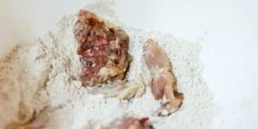 картофельный салат с курочкой