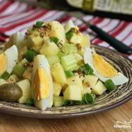 Рецепт Салата картофельного с яблоками