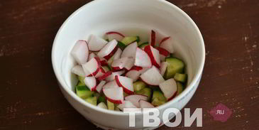 салат с картофелем