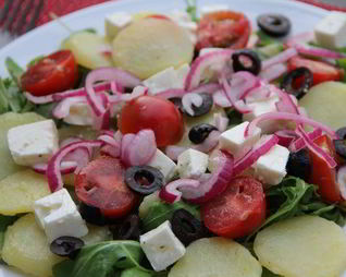 Средиземноморский картофельный салат