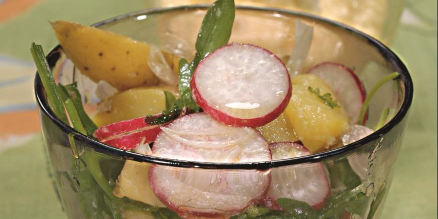 Рецепт весеннего картофельного салата