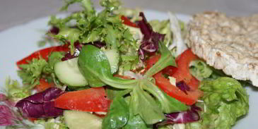 легкий витаминный салат