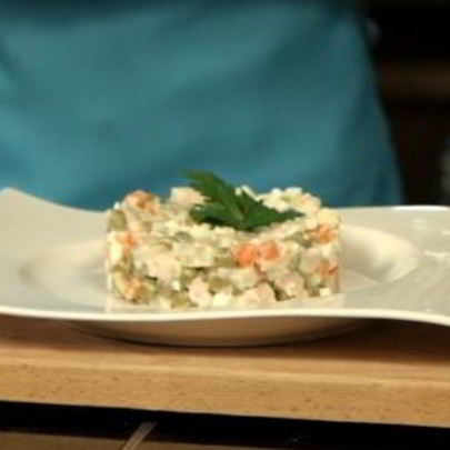 Диетический slim оливье