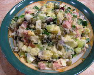 Оливье, просто оливье