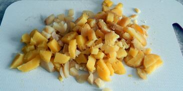 оливье с говядиной