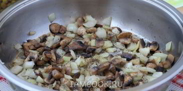 оливье с шампиньонами