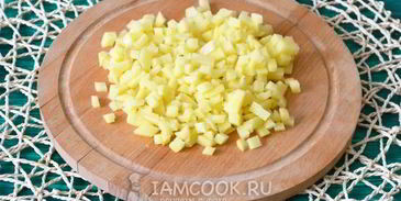 оливье с ветчиной