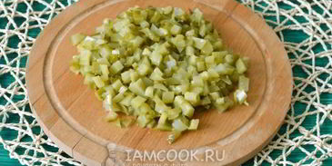 оливье с ветчиной