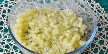 оливье с ветчиной