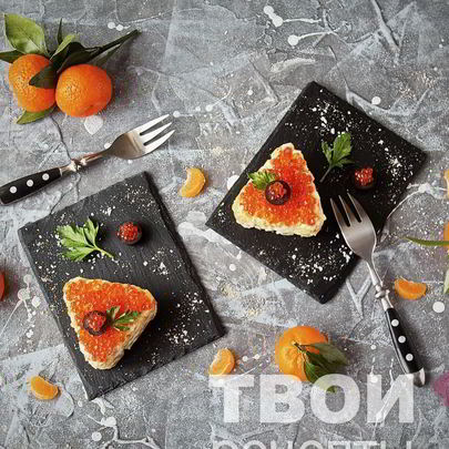 Оливье с языком