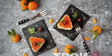 оливье с языком