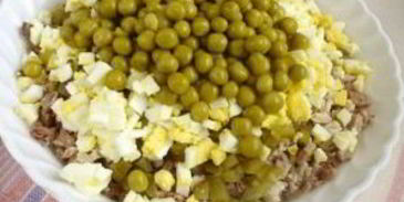 салат оливье с мясом