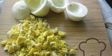 салат оливье в виде козы