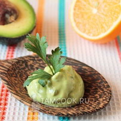 Соус из авокадо для Оливье