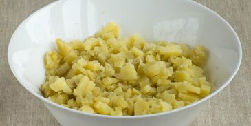 вегетарианский салат оливье