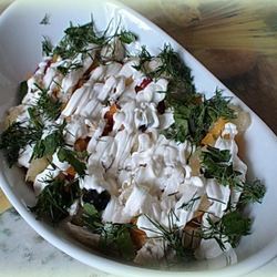 Салаты с ананасом