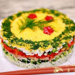 Салаты с печенью