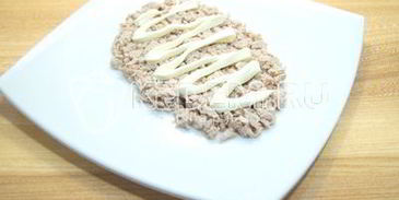 салат дед мороз