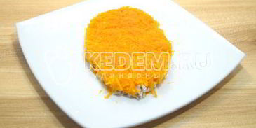 салат дед мороз