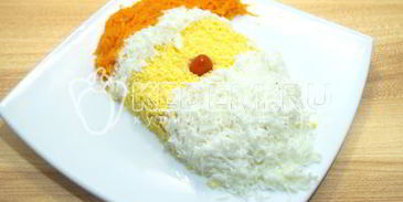 салат дед мороз