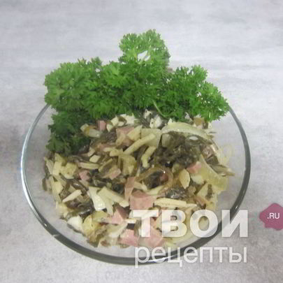 Салат из морской капусты