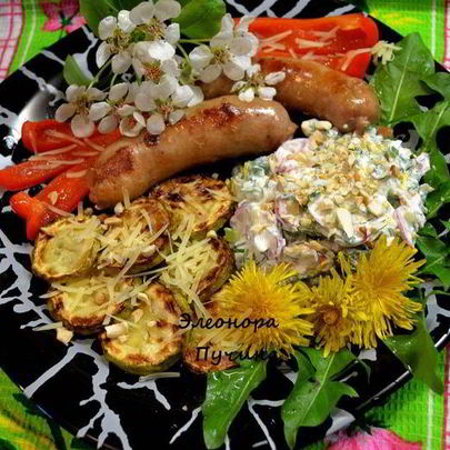 Салат из одуванчиков