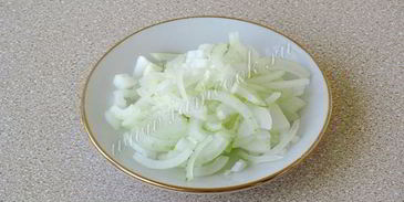 салат из печени трески с маринованным перцем