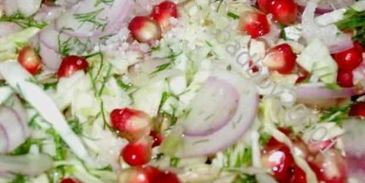 салат из свежей капусты