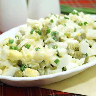 Салат из яиц Милан