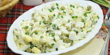 салат из яиц милан