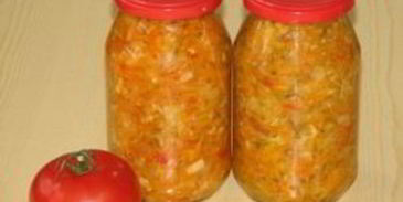 салат капустный на зиму