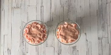 салат коктейль с сыром