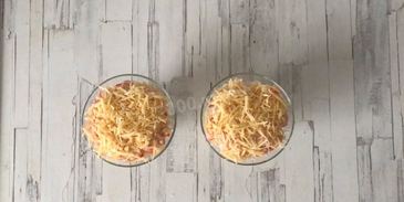 салат коктейль с сыром