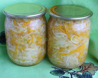 Салат корейский кабачок на зиму